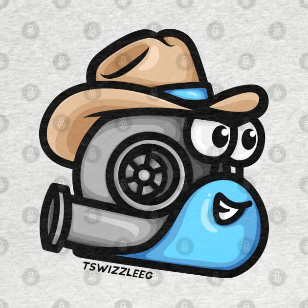 Turbo Snail - Yeet-Haw (Light Blue) by hoddynoddy